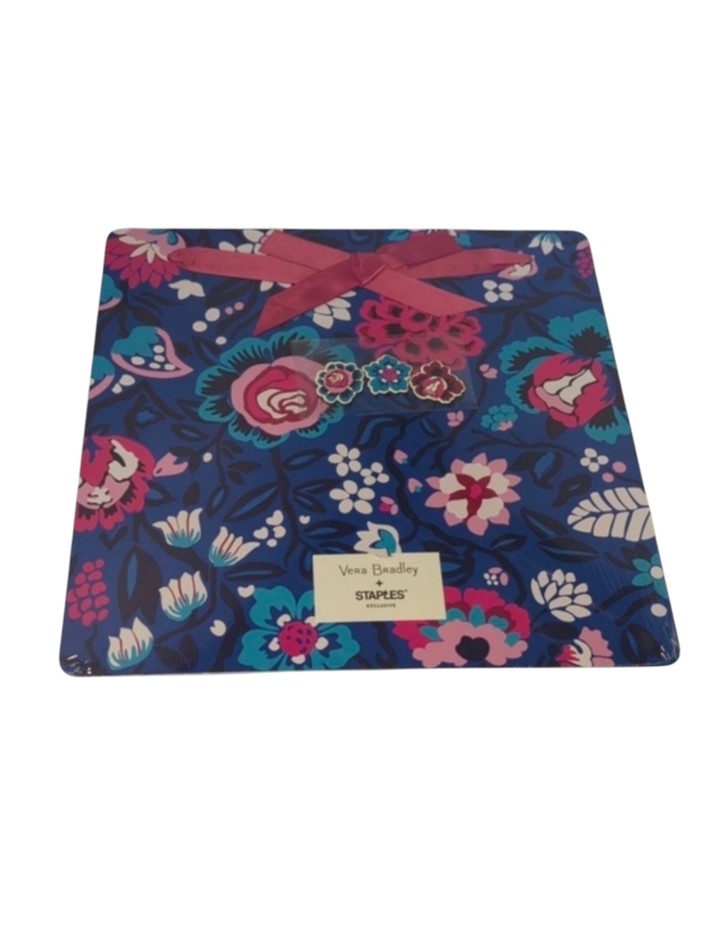 Vera Bradley X Staples Magnet Memo Board in Bloom Berry